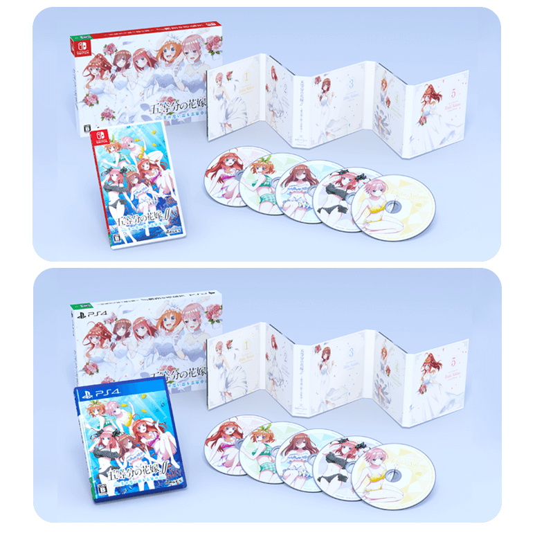 商品情報｜ごとなつ【Switch/PS4】五等分の花嫁∬～夏の思い出も五等分～